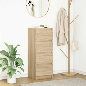 Aparador roble Sonoma 37,5x35x76 cm madera ingeniería von , Sideboards - Ref: Foro24-861699, Preis: 77,37 €, Rabatt: %