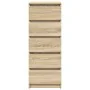 Aparador con cajones roble Sonoma 37,5x35x99 cm von , Sideboards - Ref: Foro24-861762, Preis: 92,90 €, Rabatt: %