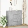 Aparador con cajones gris hormigón 100,5x35x98,5 cm von , Sideboards - Ref: Foro24-3328456, Preis: 164,94 €, Rabatt: %