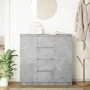 Aparador con cajones gris hormigón 100,5x35x98,5 cm von , Sideboards - Ref: Foro24-3328456, Preis: 164,94 €, Rabatt: %