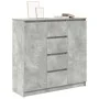 Aparador con cajones gris hormigón 100,5x35x98,5 cm von , Sideboards - Ref: Foro24-3328456, Preis: 164,94 €, Rabatt: %