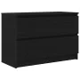 Mueble de TV de madera de ingeniería negro 80x35x54 cm de , Muebles TV - Ref: Foro24-861788, Precio: 79,10 €, Descuento: %
