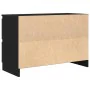 Mueble de TV de madera de ingeniería negro 80x35x54 cm de , Muebles TV - Ref: Foro24-861788, Precio: 79,10 €, Descuento: %