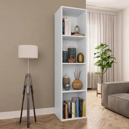 Bookshelf/TV stand made of plywood 36x30x143cm by vidaXL, Bookcases and shelves - Ref: Foro24-800144, Price: 56,83 €, Discoun...
