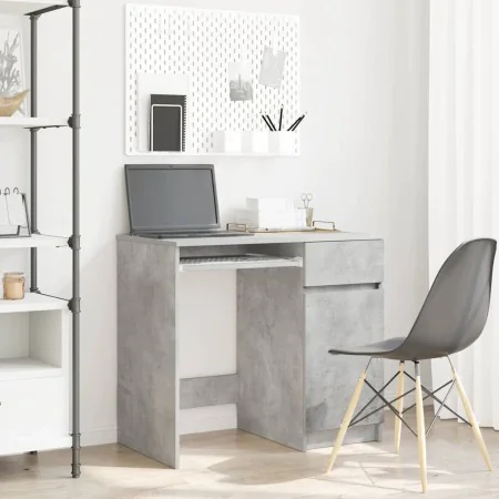 Escritorio gris hormigón 86x49x76 cm madera de ingeniería von , Schreibtische - Ref: Foro24-861826, Preis: 98,76 €, Rabatt: %