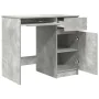 Escritorio gris hormigón 86x49x76 cm madera de ingeniería von , Schreibtische - Ref: Foro24-861826, Preis: 98,76 €, Rabatt: %