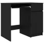 Escritorio roble negro 86x49x76 cm madera de ingeniería de , Escritorios - Ref: Foro24-861824, Precio: 102,52 €, Descuento: %