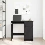 Escritorio roble negro 86x49x76 cm madera de ingeniería de , Escritorios - Ref: Foro24-861824, Precio: 102,52 €, Descuento: %