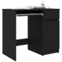 Escritorio roble negro 86x49x76 cm madera de ingeniería de , Escritorios - Ref: Foro24-861824, Precio: 102,52 €, Descuento: %