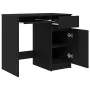 Escritorio roble negro 86x49x76 cm madera de ingeniería de , Escritorios - Ref: Foro24-861824, Precio: 102,52 €, Descuento: %