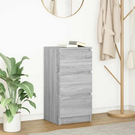 Sonoma gray sideboard 37.5x35x76 cm engineered wood by , Sideboards - Ref: Foro24-861729, Price: 64,96 €, Discount: %