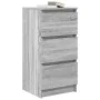 Sonoma gray sideboard 37.5x35x76 cm engineered wood by , Sideboards - Ref: Foro24-861729, Price: 64,96 €, Discount: %