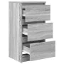 Sonoma gray sideboard 37.5x35x76 cm engineered wood by , Sideboards - Ref: Foro24-861729, Price: 64,96 €, Discount: %