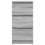 Sonoma gray sideboard 37.5x35x76 cm engineered wood by , Sideboards - Ref: Foro24-861729, Price: 64,96 €, Discount: %