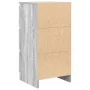 Sonoma gray sideboard 37.5x35x76 cm engineered wood by , Sideboards - Ref: Foro24-861729, Price: 64,96 €, Discount: %