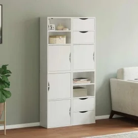 Zusätzliche Schränke 4 Stück "ODDA" weiß 40x24x79 cm von , Sideboards - Ref: Foro24-3365349, Preis: 226,89 €, Rabatt: %
