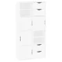 Zusätzliche Schränke 4 Stück "ODDA" weiß 40x24x79 cm von , Sideboards - Ref: Foro24-3365349, Preis: 226,89 €, Rabatt: %