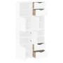Auxiliary cabinets 4 units "ODDA" white 40x24x79 cm by , Sideboards - Ref: Foro24-3365349, Price: 226,89 €, Discount: %