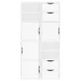 Zusätzliche Schränke 4 Stück "ODDA" weiß 40x24x79 cm von , Sideboards - Ref: Foro24-3365349, Preis: 226,89 €, Rabatt: %