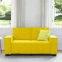 Sofá de 2 plazas terciopelo amarillo 120 cm de , Sofás - Ref: Foro24-4105016, Precio: 204,82 €, Descuento: %