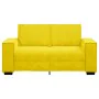 Sofá de 2 plazas terciopelo amarillo 120 cm de , Sofás - Ref: Foro24-4105016, Precio: 204,82 €, Descuento: %