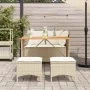 Garden dining set with 4-piece synthetic rattan beige cushions by , Garden sets - Ref: Foro24-4104134, Price: 339,44 €, Disco...