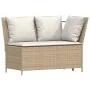 Garden dining set with 4-piece synthetic rattan beige cushions by , Garden sets - Ref: Foro24-4104134, Price: 339,44 €, Disco...