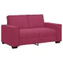 Sofá de 2 plazas de terciopelo rojo tinto 120 cm de , Sofás - Ref: Foro24-4105014, Precio: 204,82 €, Descuento: %