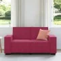 Zweiplätziges Samtsofa in Bordeauxrot, 120 cm. von , Sofas - Ref: Foro24-4105014, Preis: 204,85 €, Rabatt: %