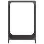 Leñero negro 44x28x65 cm Acero laminado en frío de , Bolsas y soportes de leña - Ref: Foro24-864195, Precio: 57,95 €, Descuen...