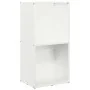 Weißer Holzstapel 40x30x80 cm Kaltgewalzter Stahl von , Brennholztaschen und -halter - Ref: Foro24-864188, Preis: 80,61 €, Ra...