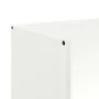 Leñero blanco 40x30x80 cm Acero laminado en frío de , Bolsas y soportes de leña - Ref: Foro24-864188, Precio: 80,53 €, Descue...