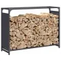 Anthrazit-Holzofen 90x28x65 cm Kaltgewalzter Stahl von , Brennholztaschen und -halter - Ref: Foro24-864205, Preis: 61,14 €, R...