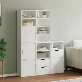 Zusätzliche Schränke 5 Stück "ODDA" weiß 40x24x79 cm Kiefernholz von , Sideboards - Ref: Foro24-3365361, Preis: 266,93 €, Rab...