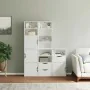 5 units of "ODDA" auxiliary cabinets, white, 40x24x79 cm, made of pine wood. by , Sideboards - Ref: Foro24-3365361, Price: 26...