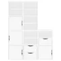 Zusätzliche Schränke 5 Stück "ODDA" weiß 40x24x79 cm Kiefernholz von , Sideboards - Ref: Foro24-3365361, Preis: 266,93 €, Rab...