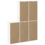 5 units of "ODDA" auxiliary cabinets, white, 40x24x79 cm, made of pine wood. by , Sideboards - Ref: Foro24-3365361, Price: 26...