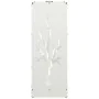 Leñero blanco 40x30x80 cm Acero laminado en frío de , Bolsas y soportes de leña - Ref: Foro24-864226, Precio: 57,83 €, Descue...