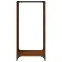 Leñero 40x30x80 cm acero corten de , Bolsas y soportes de leña - Ref: Foro24-864230, Precio: 56,45 €, Descuento: %