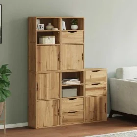 5 units of "ODDA" auxiliary cabinets 40x24x79 cm Solid pine wood by , Sideboards - Ref: Foro24-3365356, Price: 271,79 €, Disc...