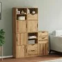 Nebenschränke 5 Stück "ODDA" 40x24x79 cm Massivholz Kiefer von , Sideboards - Ref: Foro24-3365356, Preis: 271,79 €, Rabatt: %