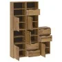 5 units of "ODDA" auxiliary cabinets 40x24x79 cm Solid pine wood by , Sideboards - Ref: Foro24-3365356, Price: 271,79 €, Disc...