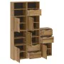 Armarios auxiliares 5 uds "ODDA" 40x24x79 cm Madera maciza pino de , Aparadores - Ref: Foro24-3365356, Precio: 272,23 €, Desc...
