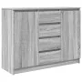 Sideboard with Sonoma grey drawers 100.5x35x76 cm by , Sideboards - Ref: Foro24-3328449, Price: 141,47 €, Discount: %