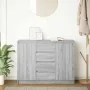 Sideboard with Sonoma grey drawers 100.5x35x76 cm by , Sideboards - Ref: Foro24-3328449, Price: 141,47 €, Discount: %