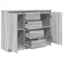 Sideboard with Sonoma grey drawers 100.5x35x76 cm by , Sideboards - Ref: Foro24-3328449, Price: 141,47 €, Discount: %