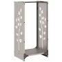 Firewood rack 40x30x80 cm corten steel by , Firewood bags and holders - Ref: Foro24-864224, Price: 54,52 €, Discount: %