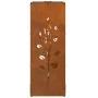 Firewood rack 40x30x80 cm corten steel by , Firewood bags and holders - Ref: Foro24-864224, Price: 54,52 €, Discount: %
