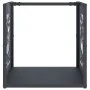 Anthracite firewood holder 40x40x40 cm Cold rolled steel by , Firewood bags and holders - Ref: Foro24-864251, Price: 45,21 €,...