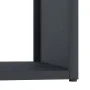 Anthracite firewood holder 40x40x40 cm Cold rolled steel by , Firewood bags and holders - Ref: Foro24-864239, Price: 48,17 €,...
